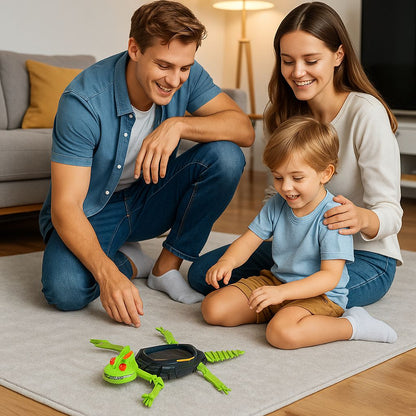 Lagarto trepador RC: juguete teledirigido para paredes y cristales